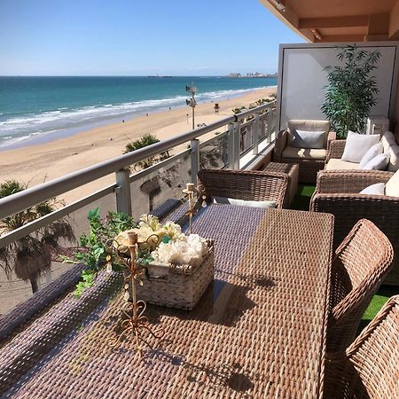 Ferienwohnung Luxury Oceanfront Triplex In Cádiz Exterior foto