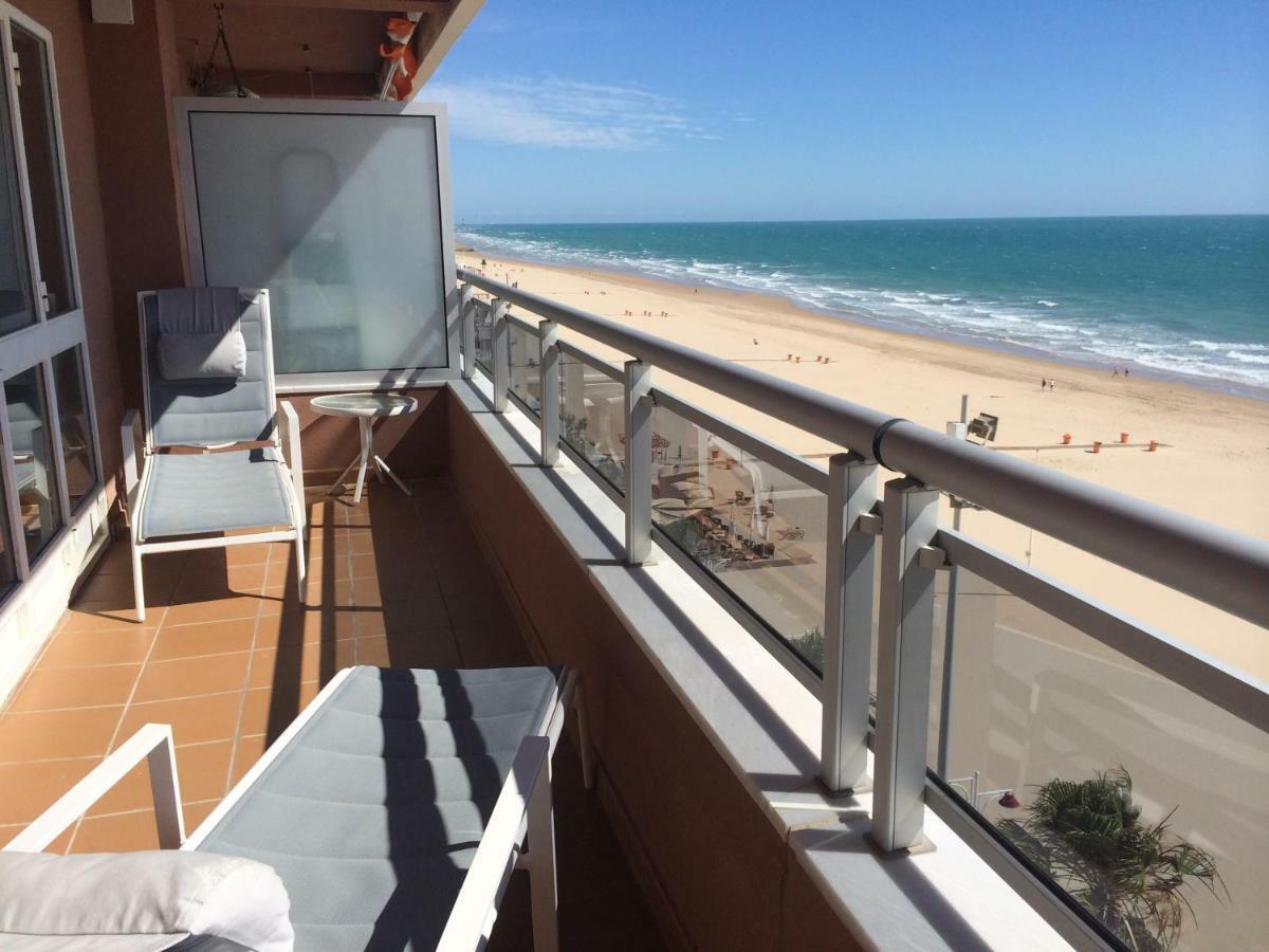 Ferienwohnung Luxury Oceanfront Triplex In Cádiz Exterior foto